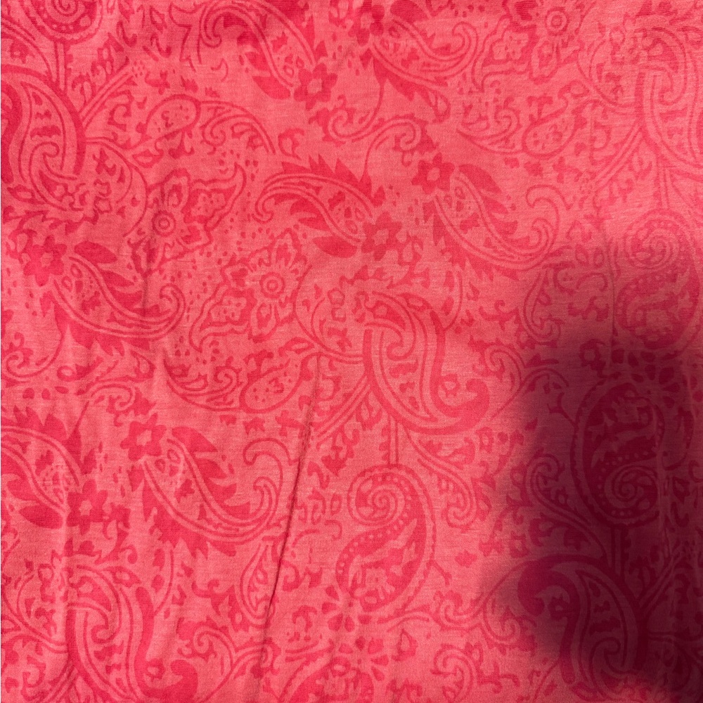 Pink Patterned Scarf - Picture 2 of 2
